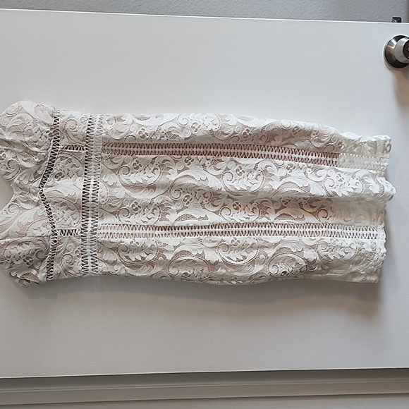 Fashion Nova Bodycon Lace Dress - Picture 2 of 7